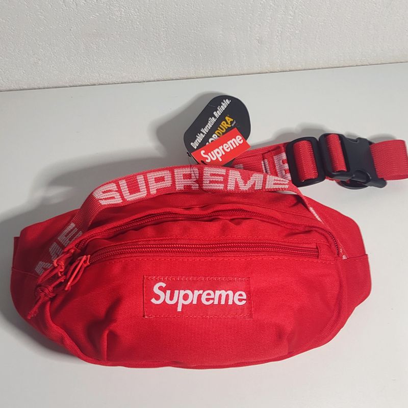 Pochete Waist Bag Supreme Ss18 Vermelho | Bolsa Masculina Supreme