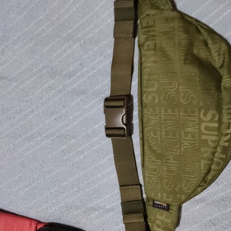 Pochete Waist Shoulder Bag Bolsa Supreme Ss19 Cordura 3m