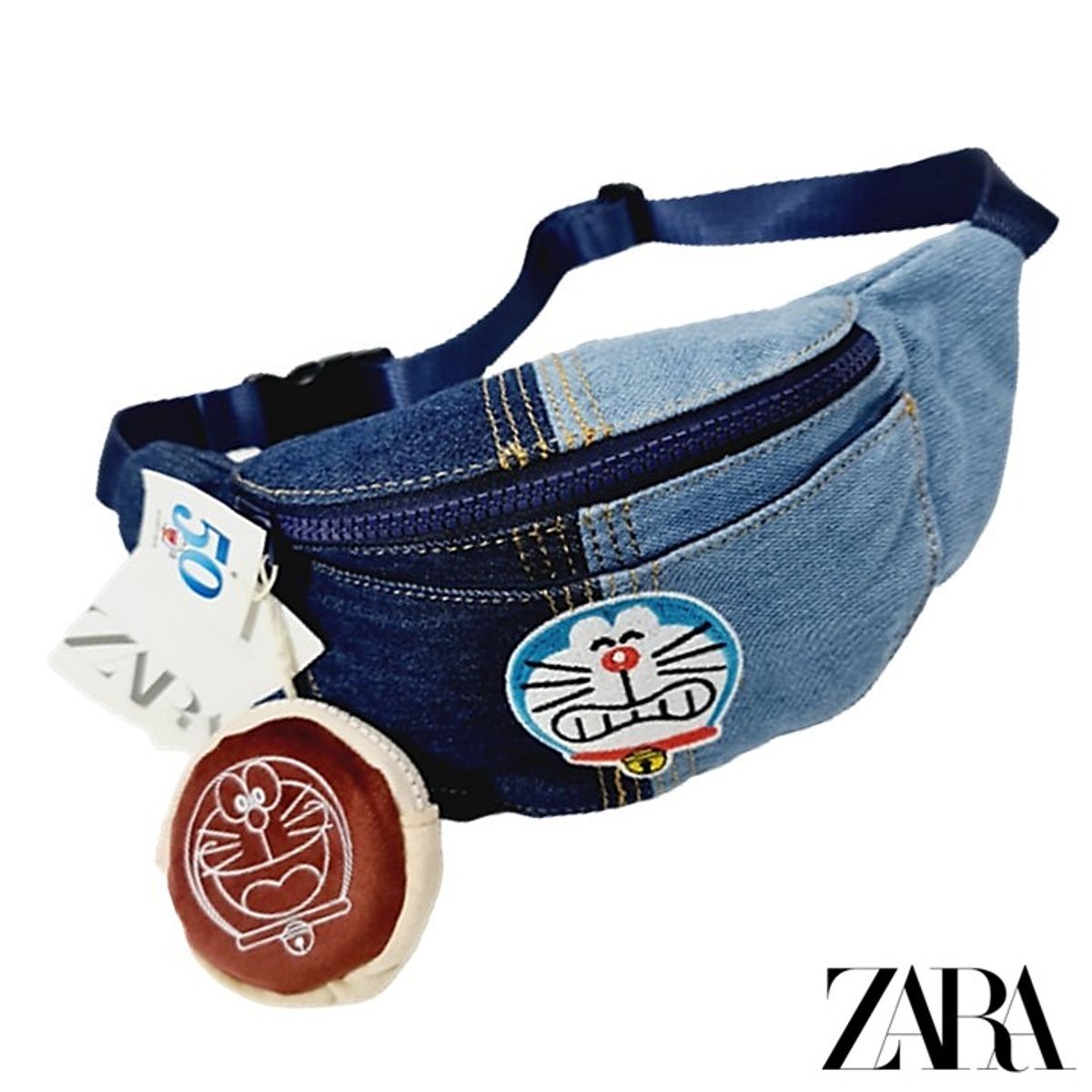 Pochete Zara Doraemon 50 Anos Produto Masculino Zara Nunca Usado