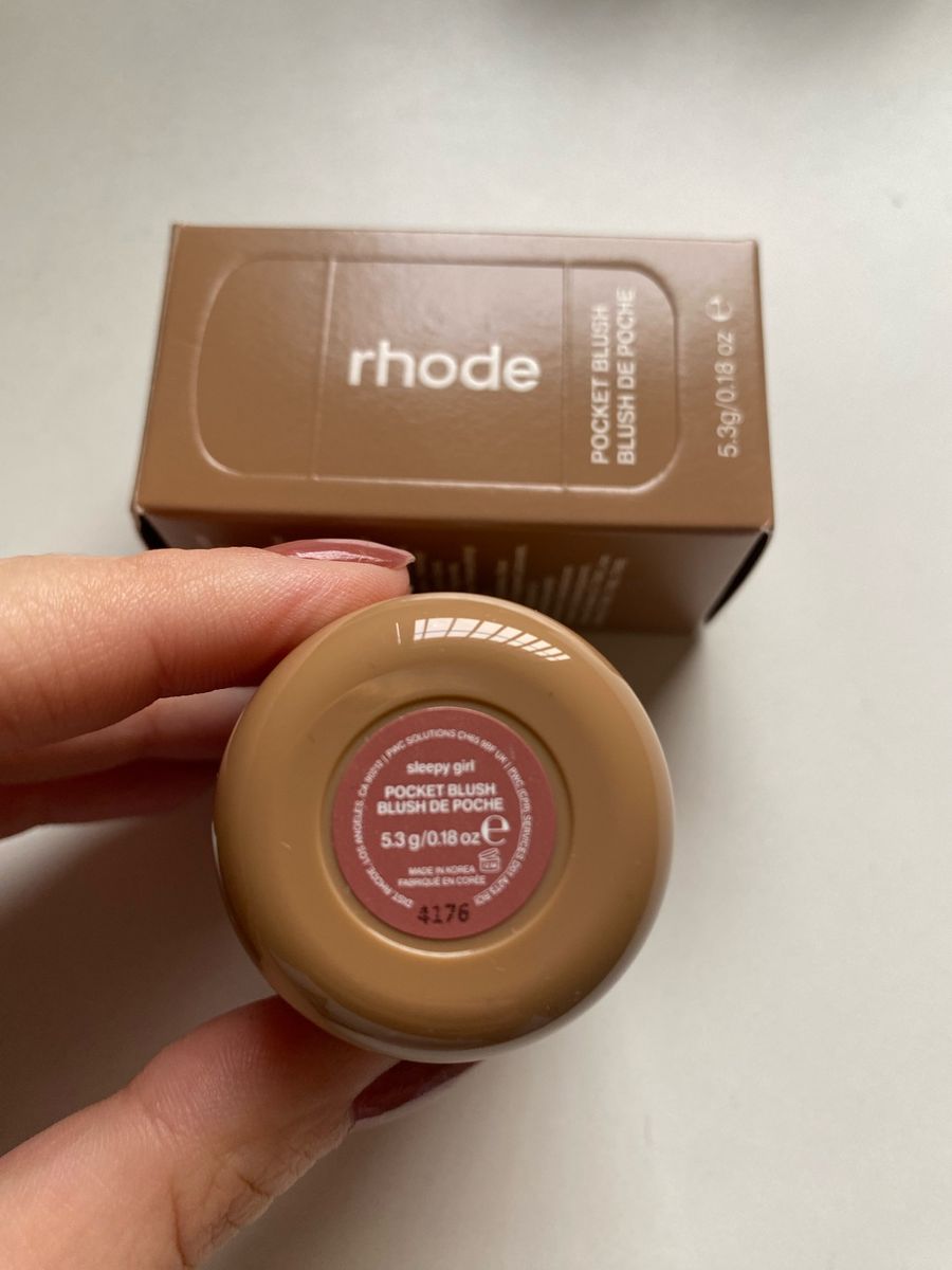 チーク rhode girl BLUSH POCKET sleepy