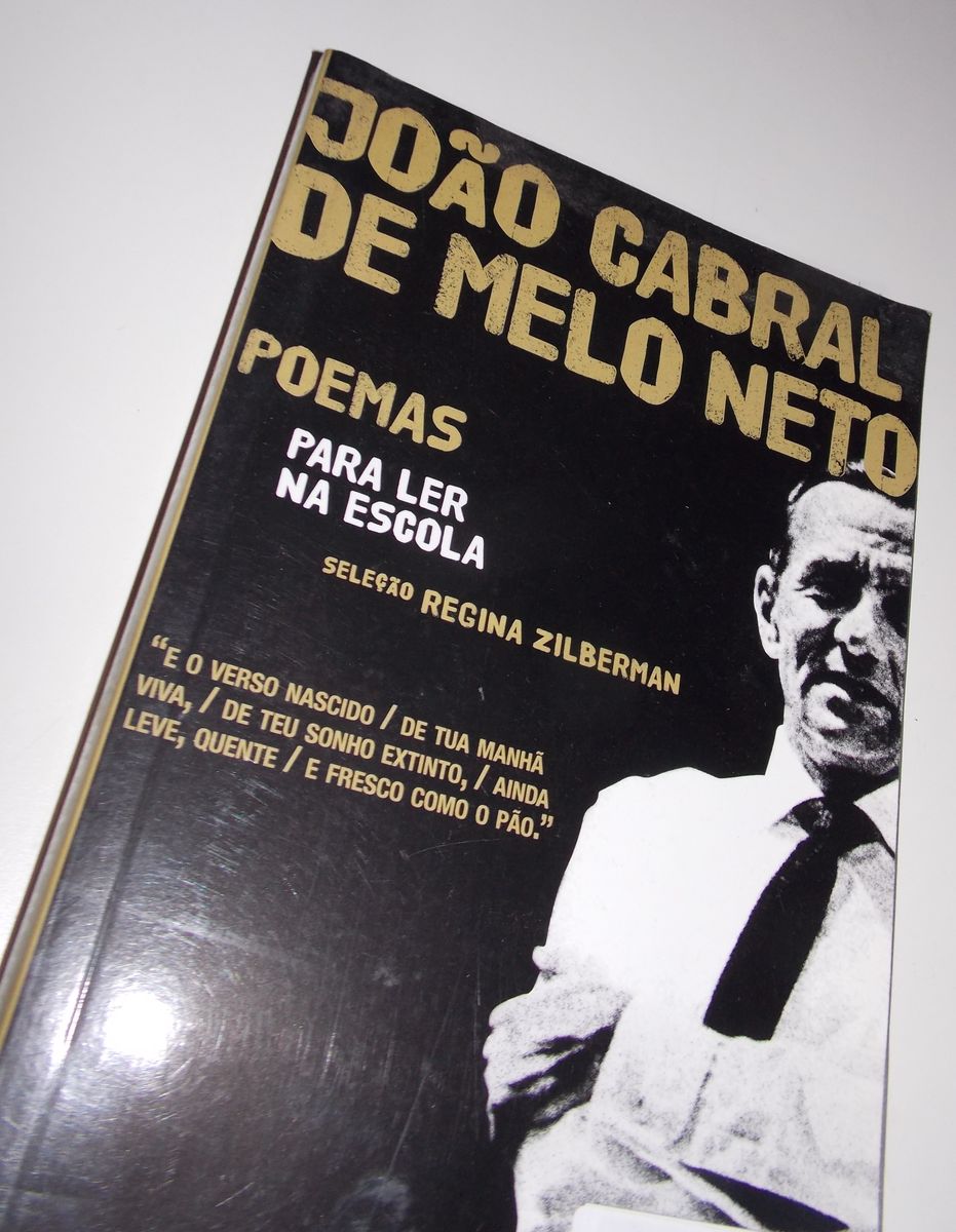 Poemas para Ler Na Escola João Cabral de Melo Neto Livro Editora Objetiva Usado enjoei