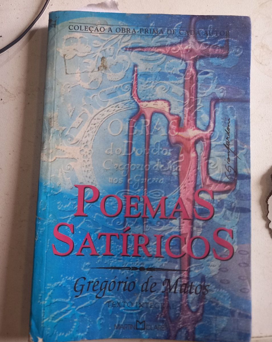 Poemas Satíricos, Gregorio de Matos | Livro Livros Usado 82470485 | enjoei