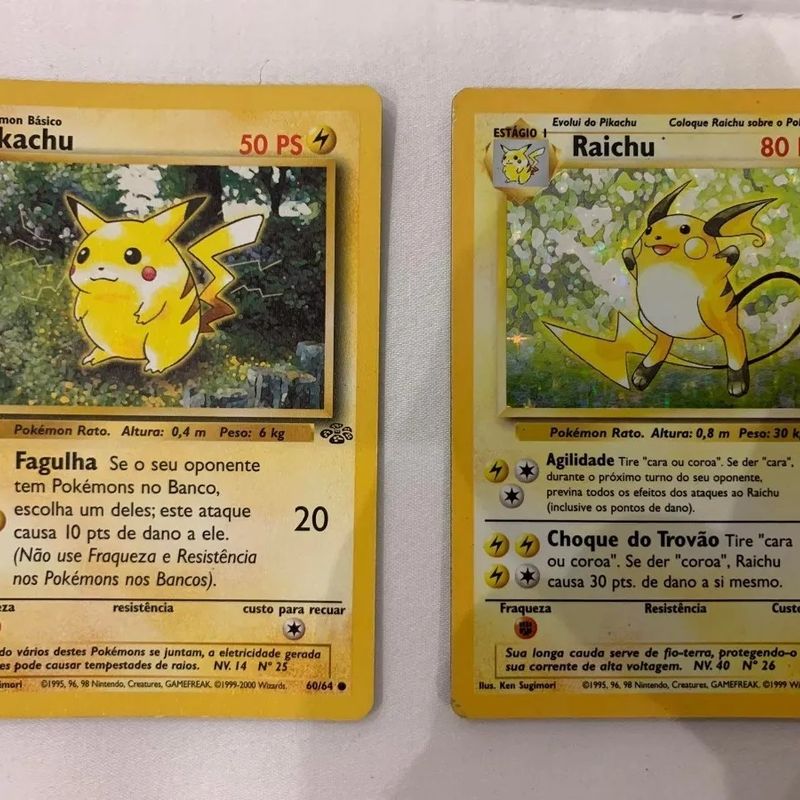 Vendo 60 Cartas de Pokemon Normais e 4 Raras, Produto Masculino Pokemon  Usado 91110177