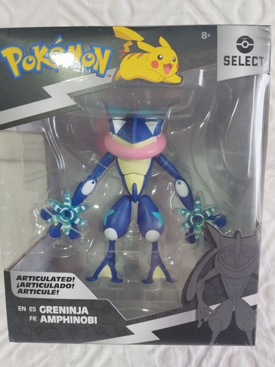 Compre Pokemon - Figura Articulada de 15cm - Greninja aqui na Sunny  Brinquedos.