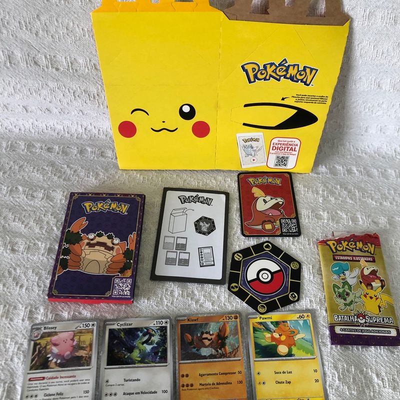 Pokemon Klawf B (Mc Donalds Cartas) | Mc Donalds Usado 103109378 | enjoei
