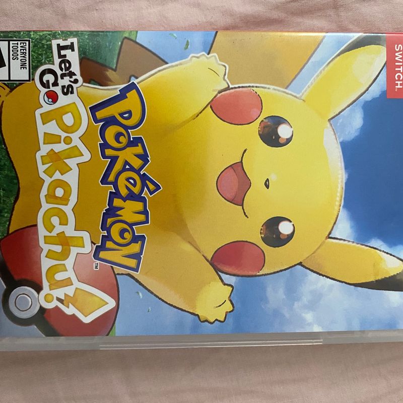 Vendo jogo Nintendo switch: pokemon pikachu