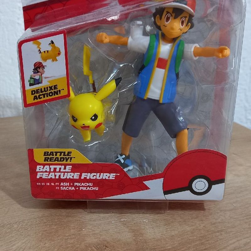 Compre Boneco Pokémon Ash + Pikachu - Sunny Brinquedos aqui na Sunny  Brinquedos.