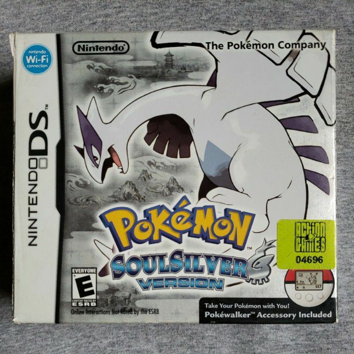 Pokémon Soul Silver Version - Nintendo Ds | Jogo De Videogame Nintendo ...