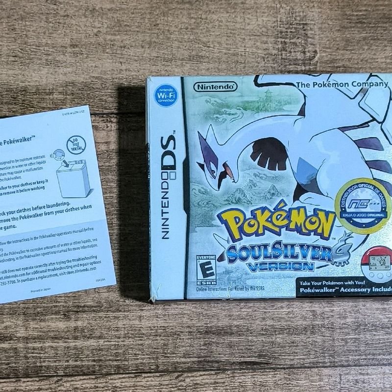 Pokémon SoulSilver Version, Nintendo DS, Jogos