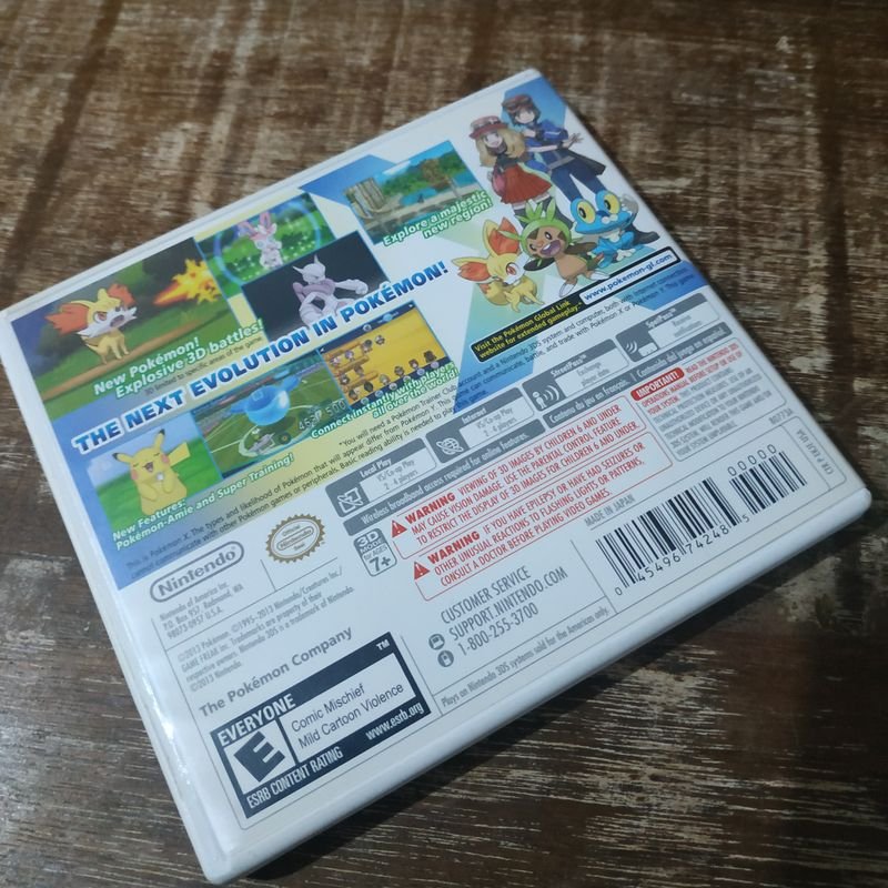 JOGO POKEMON X NINTENDO 3DS - TLGAMES