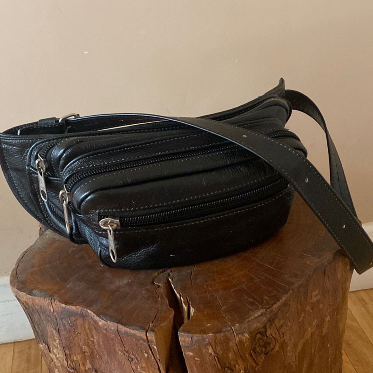 Polchete em Couro Legítimo Bolsa de Ombro Feminina Usado 74803834