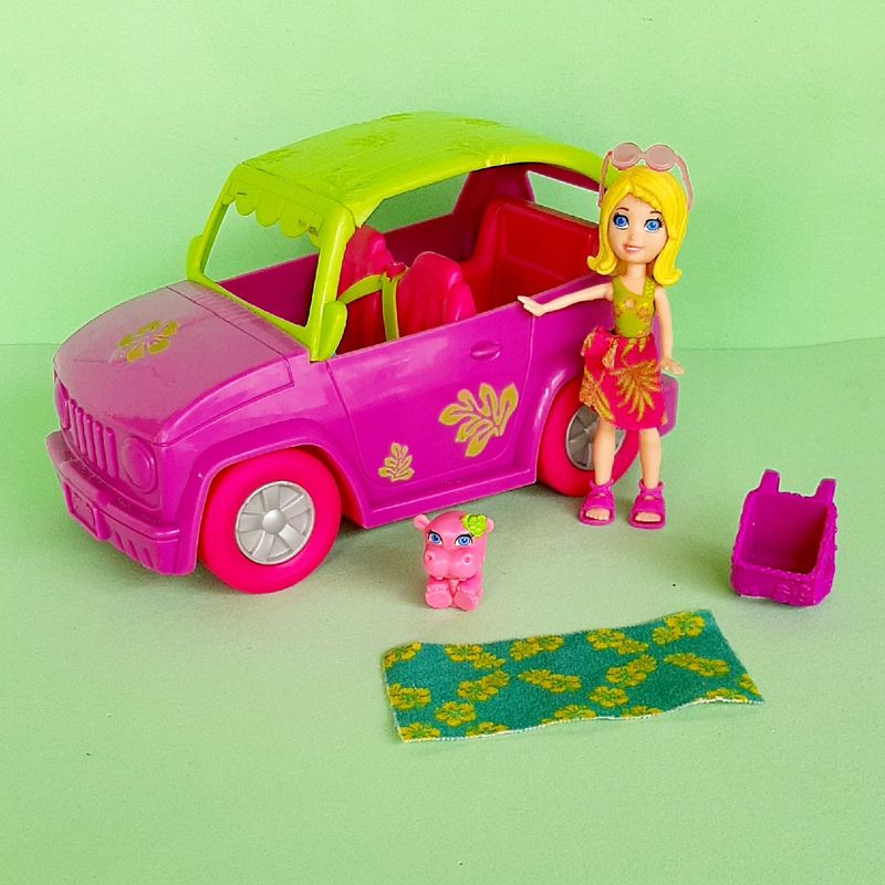 Carro Polly Pocket, Brinquedo Mattel Usado 67648347