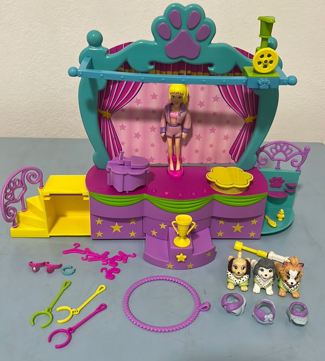 Polly Pocket Circo Pet Show Brinquedo Polly Pocket Usado 106673994  enjoei