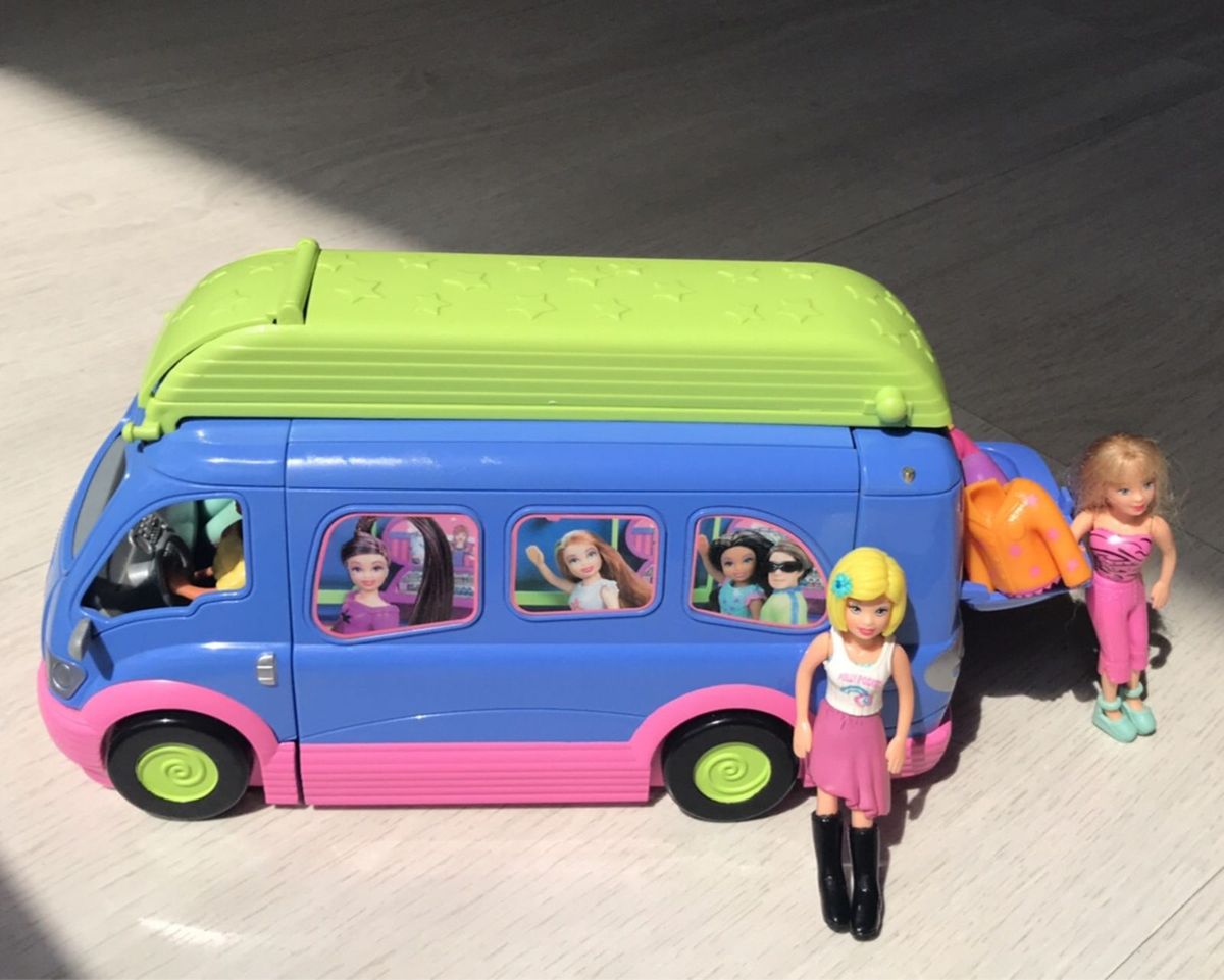 polly pocket disco van