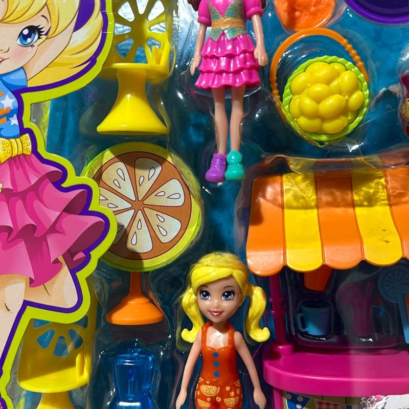 Polly Pocket Fiesta com Limonada Brinquedo Polly Pocket Nunca Usado 104990095 enjoei