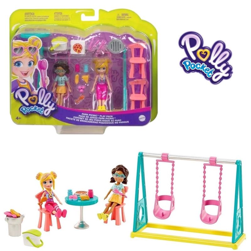 Mattel Juegos Juegos De Polly Pocket Playset Boneca Polly Pocket