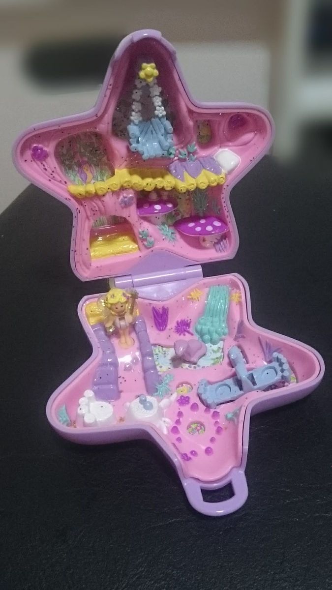 Polly Pocket Raridade Anos 90 Fada | Produto Vintage e Retro Bluebird ...