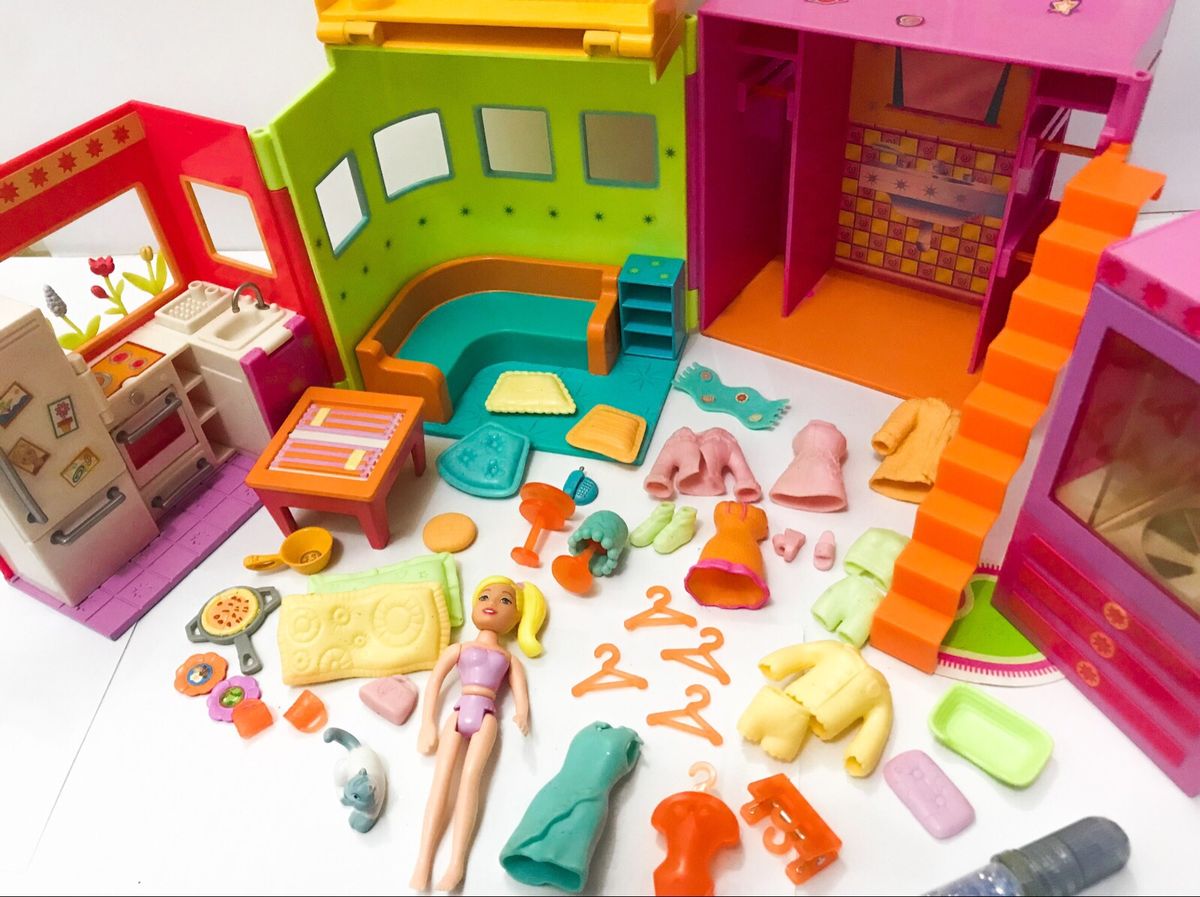 Polly Pocket Sparkle House 2002 Brinquedo Mattel Usado 60845074 enjoei