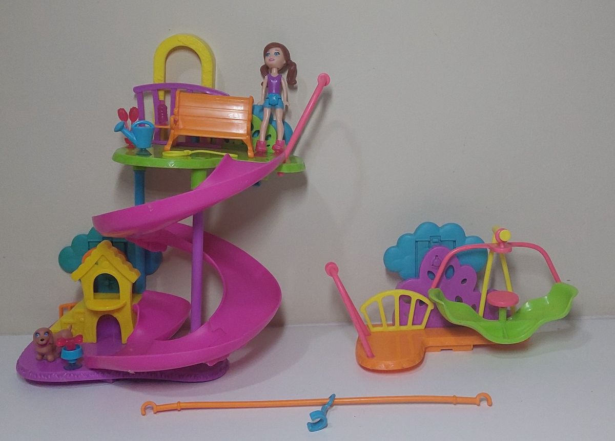 Polly Pocket Parque Tematico Bichinhos - Mattel