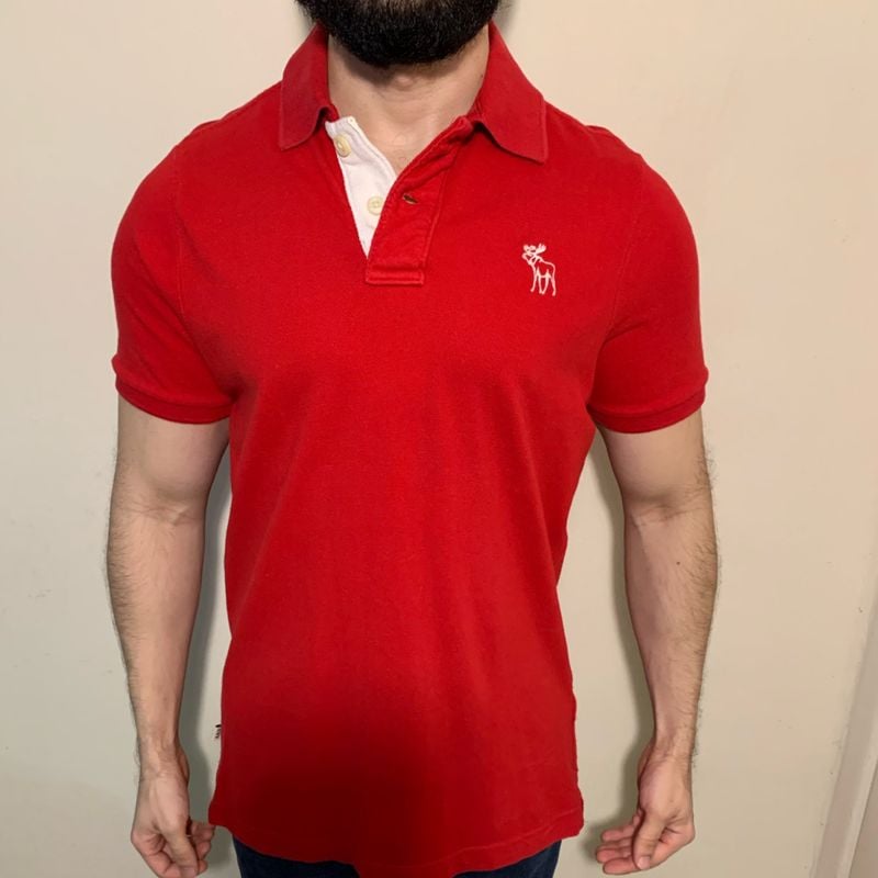 Polo abercrombie muscle top fit