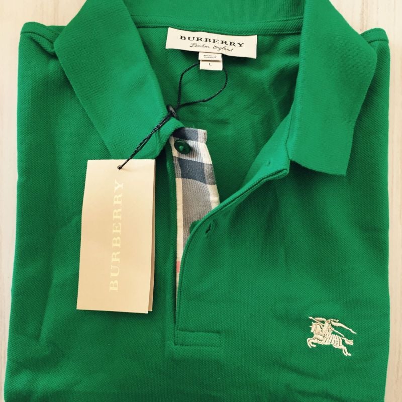 Camisa best sale burberry verde