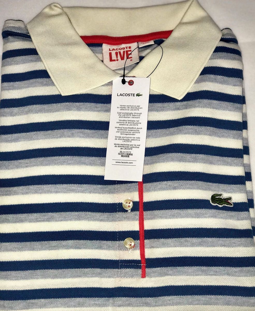 camisa feminina lacoste original