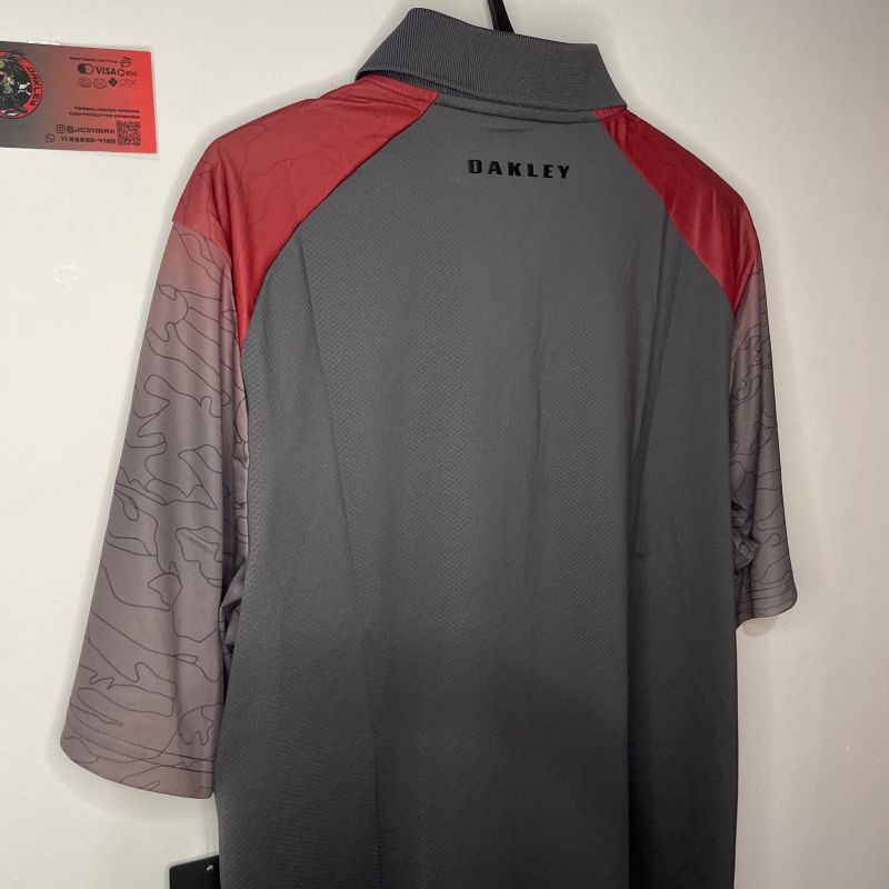 Camiseta Polo Golf Oakley Vermelho - Comprar em Reuzzze