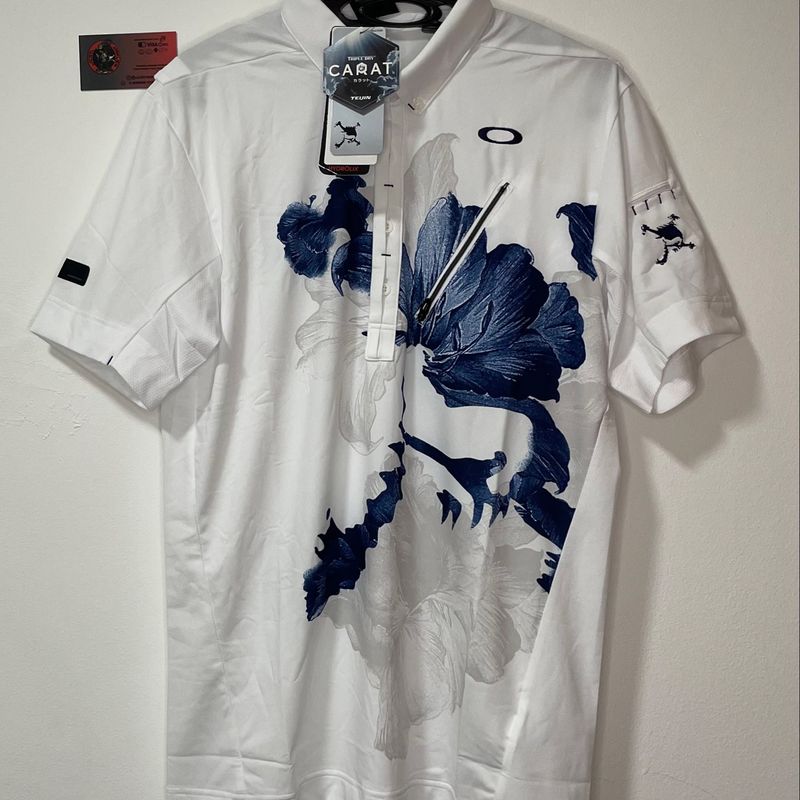 Camiseta Oakley Ellipse Skull Masculina - Branco