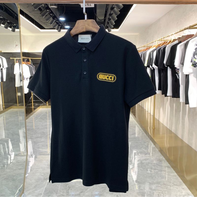 Camisa Polo Gucci Preta