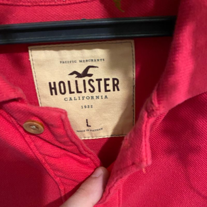 Polo hotsell hollister rosa