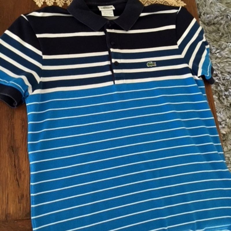 Polo lacoste degrade sale