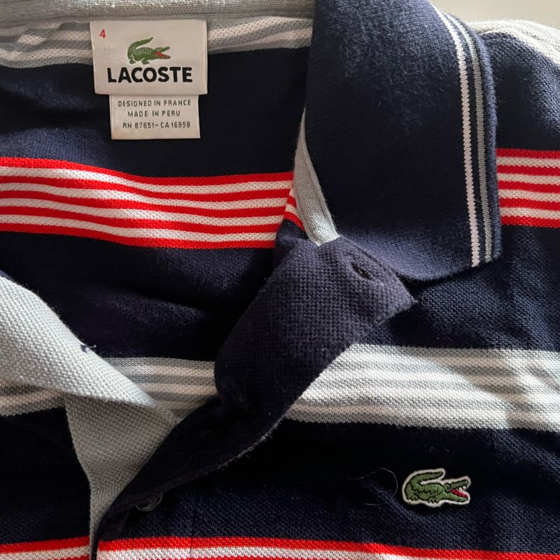 Polo Lacoste Masculina Camisa Masculina Lacoste Nunca Usado 75442152 enjoei