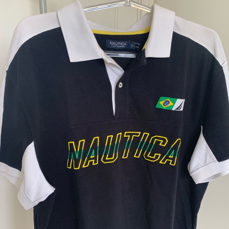 Polo Náutica Brasil Plus Size / Importada, Camiseta Masculina Náutica  Usado 79576651