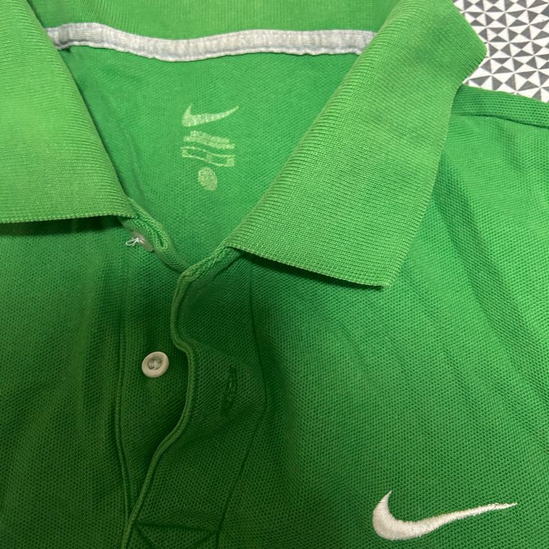 Polo nike verde best sale