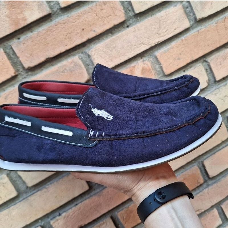 Sapatenis Nobuk Azul Marinho Masculino Sapatilha 39 Sapato  Masculino Sapato Azul Marinho Masculino Usado 91217459 enjoei