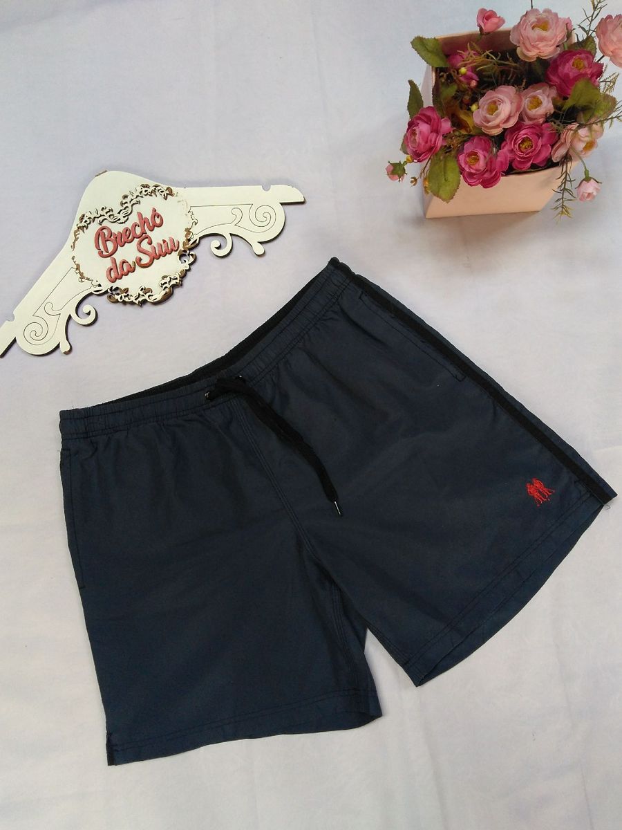 Shorts polo shop play masculino