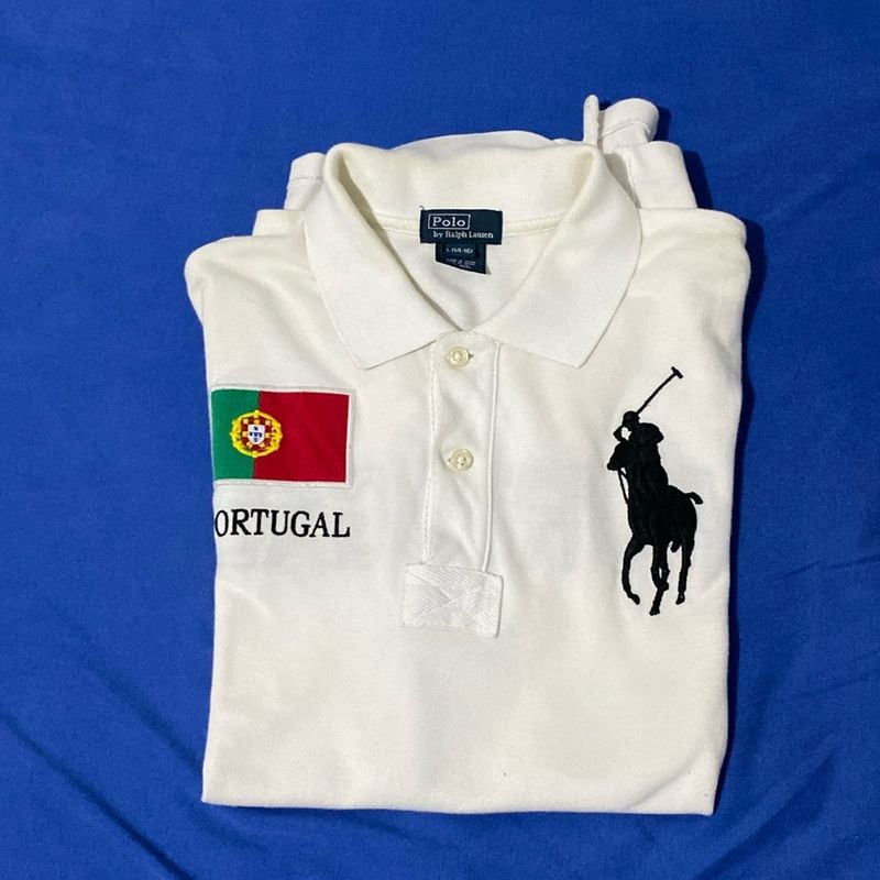 Polo Portugal Camisa Masculina Ralph Lauren Usado 101076680 enjoei