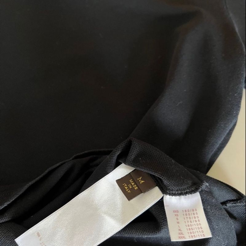 Camisa Louis Vuitton Polo Preta Masculina Original - BXI15