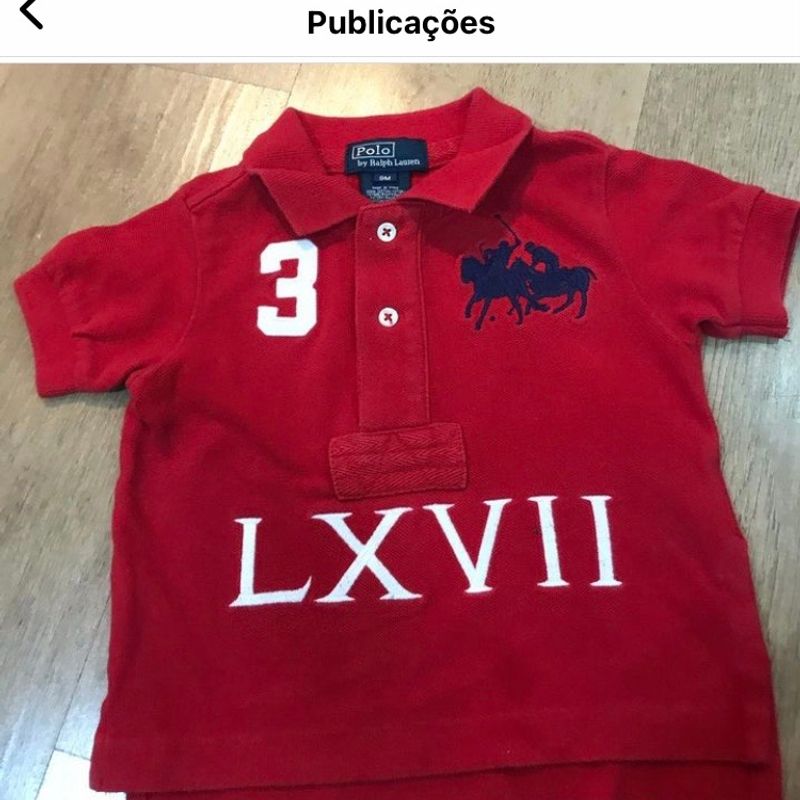 Polo Ralph Lauren 9 Meses | Polo Ralph Lauren Usado 84962683 | enjoei