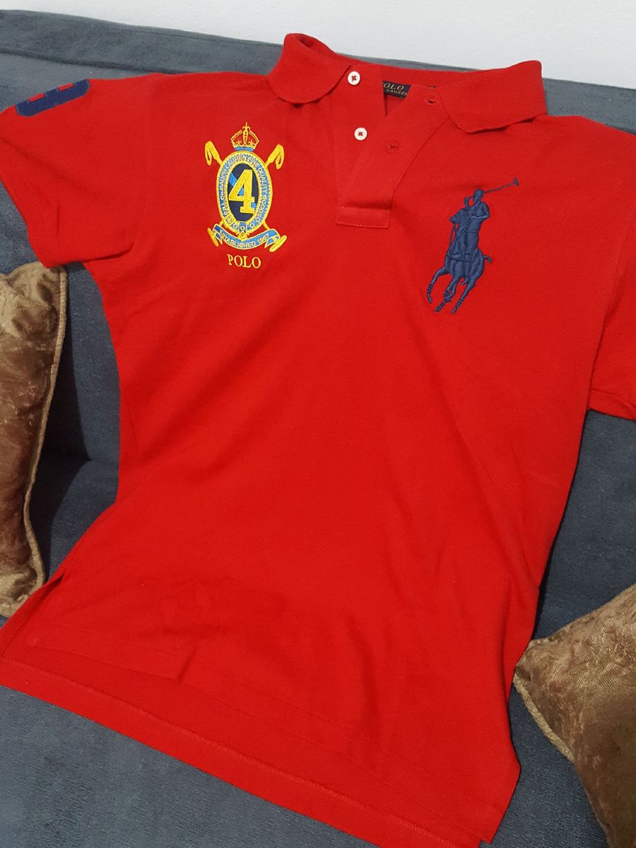  Polo  Ralph  Lauren  Original  Camiseta Masculina Ralph  