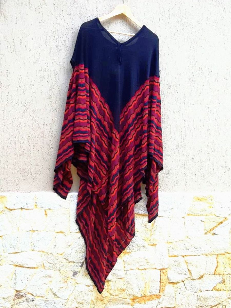 Ponche Ou Poncho? da Farm | Casaco Feminino Farm Nunca Usado 54489791 ...