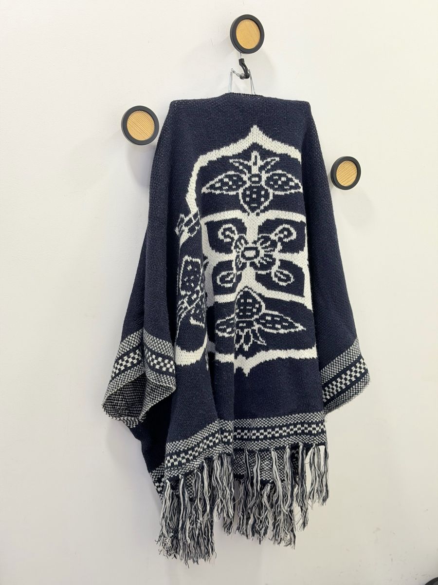 Poncho Farm Estampado Único | Produto Feminino Farm Usado 141768190 ...