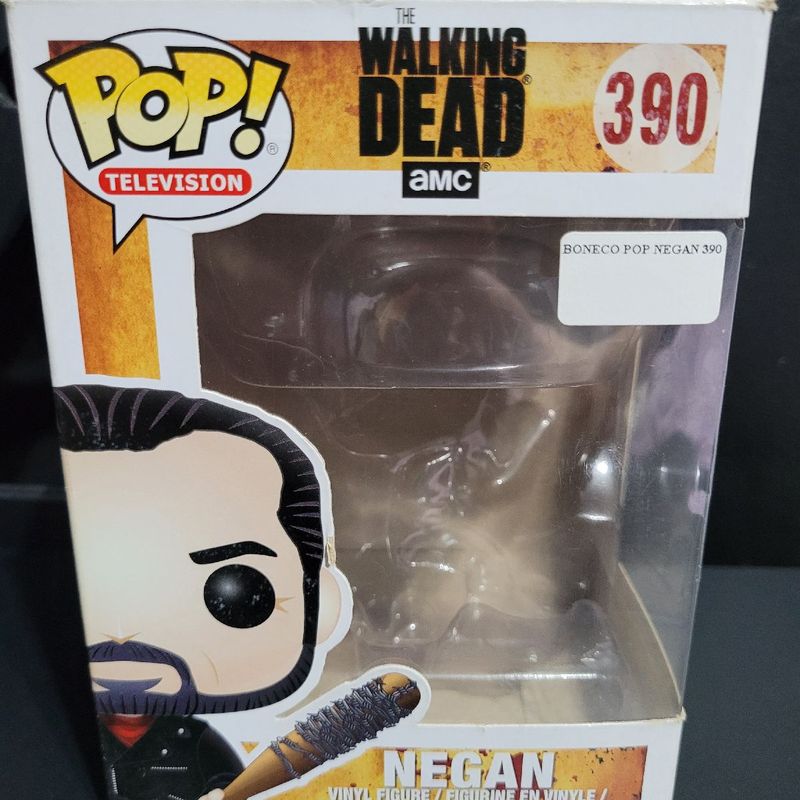 Funko Pop Negan The Walking Dead | Pop Funko Usado 110930186 | enjoei