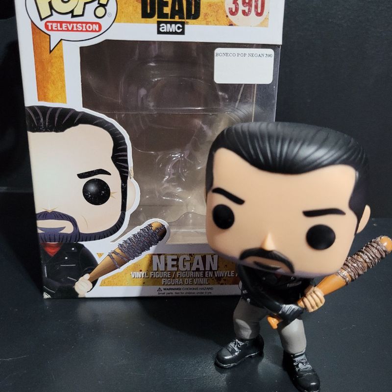 Funko Pop Negan The Walking Dead | Pop Funko Usado 110930186 | enjoei