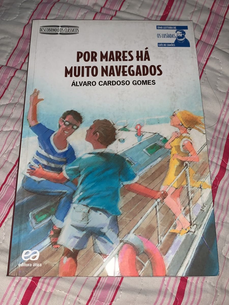 Por Mares Há Muito Navegados - Álvaro Cardoso Gomes | Livro Editora