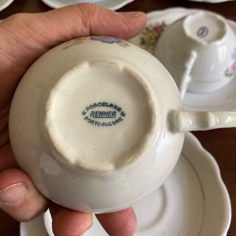 Antigo Jogo de Chá / Porcelana Antiga | Móvel de Antiquário Renner Nunca  Usado 85523887 | enjoei