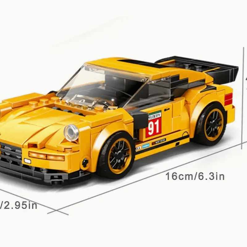 Porsche de Montar Similar a Lego Similar A Lego Nunca Usado
