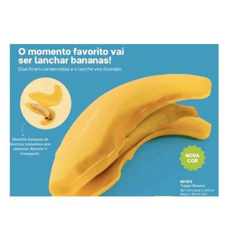 Tupperware Banana Porta Platano