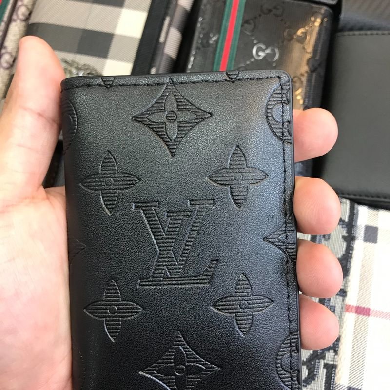 Louis Vuitton Monogram Shadow Leather Pocket Organizer Louis