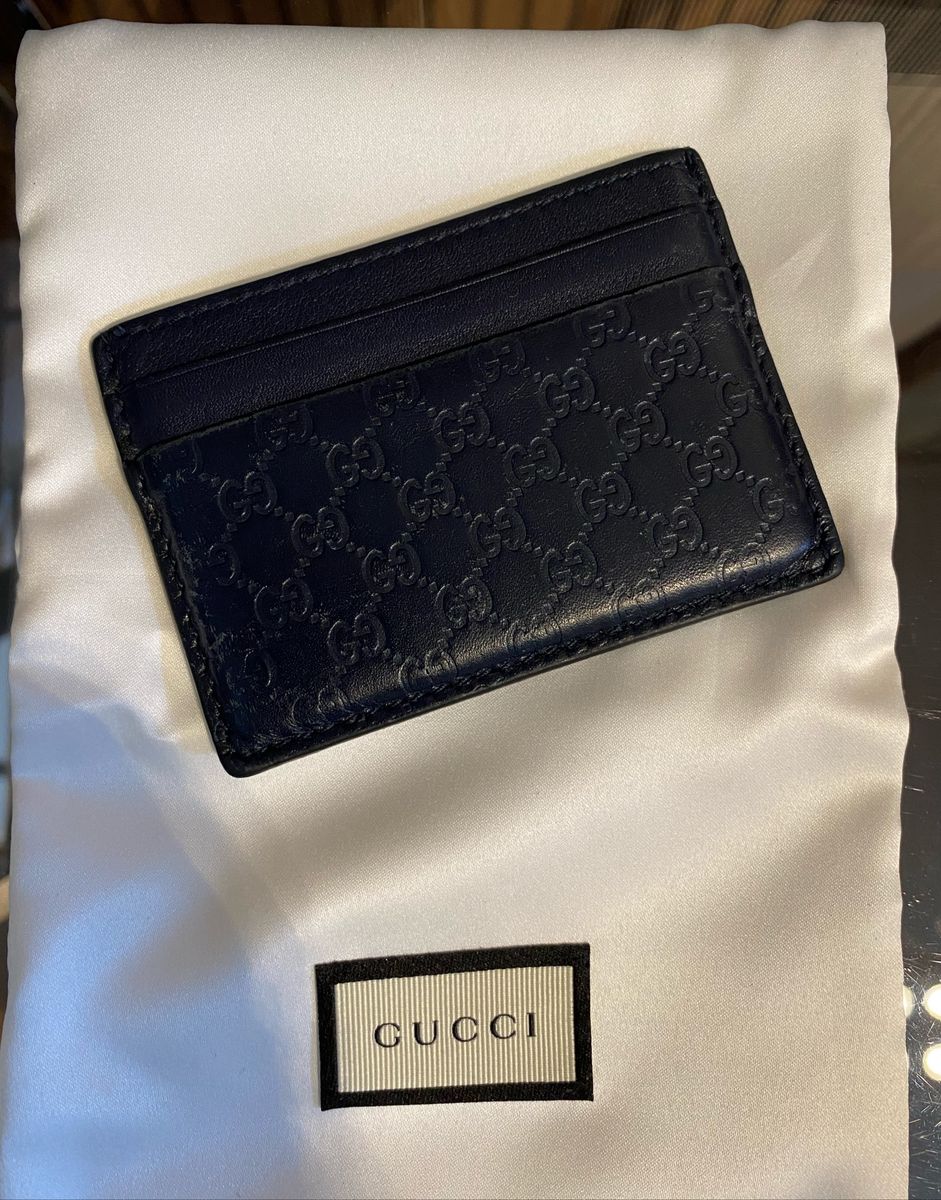 Porta Cartão Gucci | Carteira Masculina Gucci Usado 51074394 | enjoei